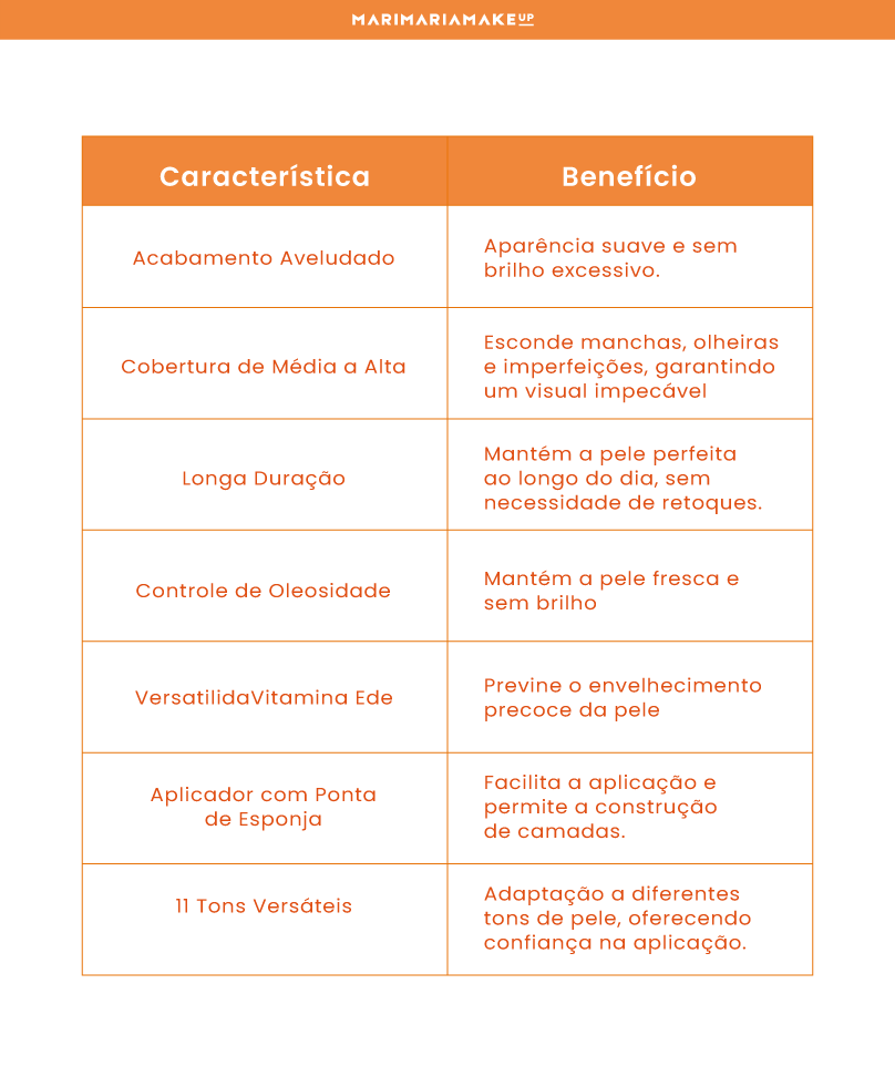 Base e Corretivo Matte Velvet Skin - Bege Claro 2 | Mari Maria Makeup - Image 6